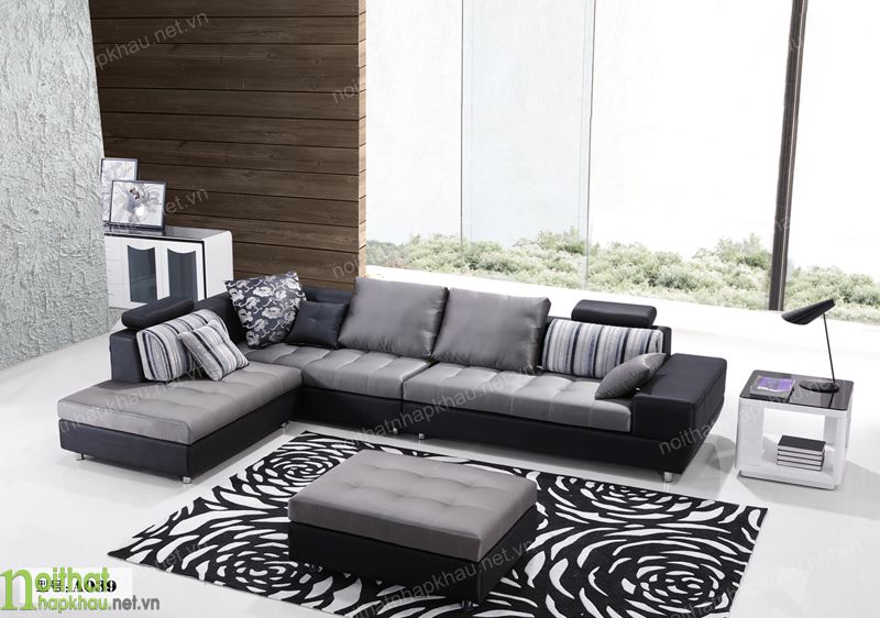 3 mẫu sofa phòng khách màu xám tro cực đẹp được yêu thích năm 2017