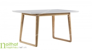 bàn ăn phong cách scandinavian dt02