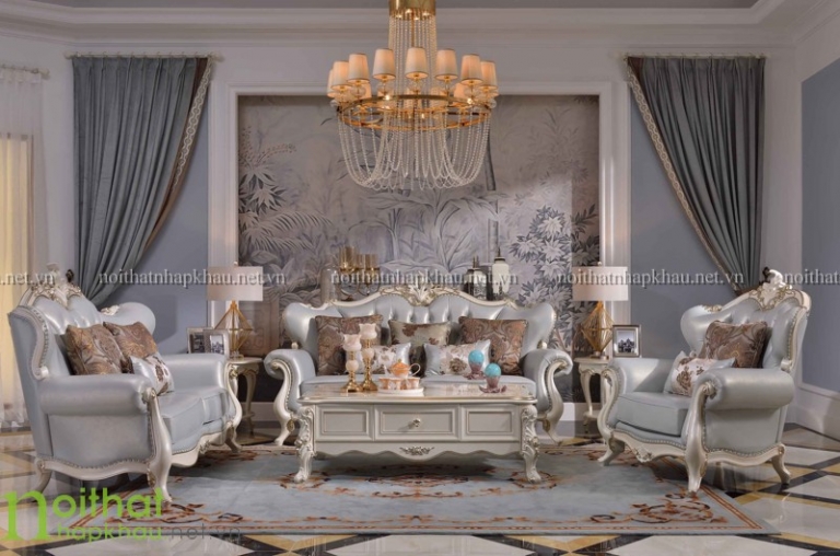 Sofa cổ điển cao cấp D3002