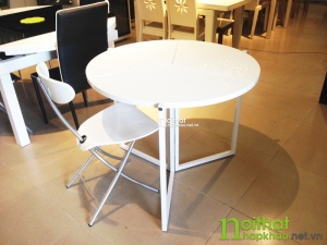 bàn ăn thông minh xếp gọn B2389