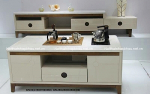 bàn trà có bếp từ
