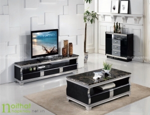 Mẫu bàn trà mặt đá đẹp