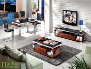 Mẫu bàn trà mặt đá đẹp
