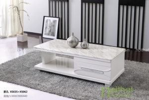 Bàn trà mặt đá XS635 cao cấp và hiện đại cho phòng khách