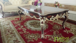 Bàn trà cổ điển sofa b0418