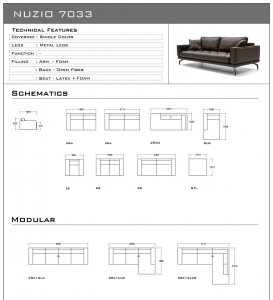 bản vẽ Sofa nhập khẩu malaysia 7033