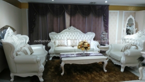chọn sofa da cho phòng khách
