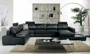 chọn sofa da cho phòng khách