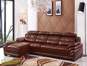 Sofa da nhập khẩu cao cấp