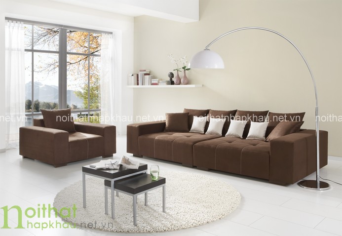 Thiết kế sofa phòng khách đơn giản và thông minh