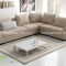 Sofa góc cho phòng khách màu trắng thanh lịch đẹp và sang trọng