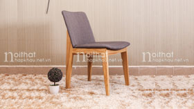 Ghế bắc âu nỉ 8802