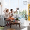 Sofa giường thông minh mang đến sự năng động trẻ trung nhưng không kém phần độc đáo, tinh tế cho không gian sống của gia đình