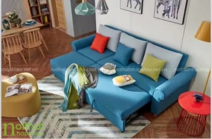 Sofa giường thông minh cao cấp với trạng thái giường rộng rãi