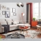 Chỉ cần thao tác đơn giản là có thể gấp gọn lại ghế sofa giường đẹp để tạo thành bộ sofa tiếp khách thông thường