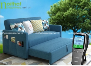 Ghế sofa giường bằng nỉ cao cấp, bền đẹp