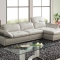 Ghế sofa góc nhỏ bằng da cao cấp