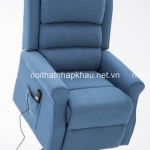 Sofa thư giãn 9188-1 với chất liệu vải và gam màu xanh cực trẻ trung