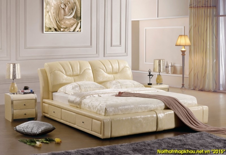 Giường da đẹp 719-1