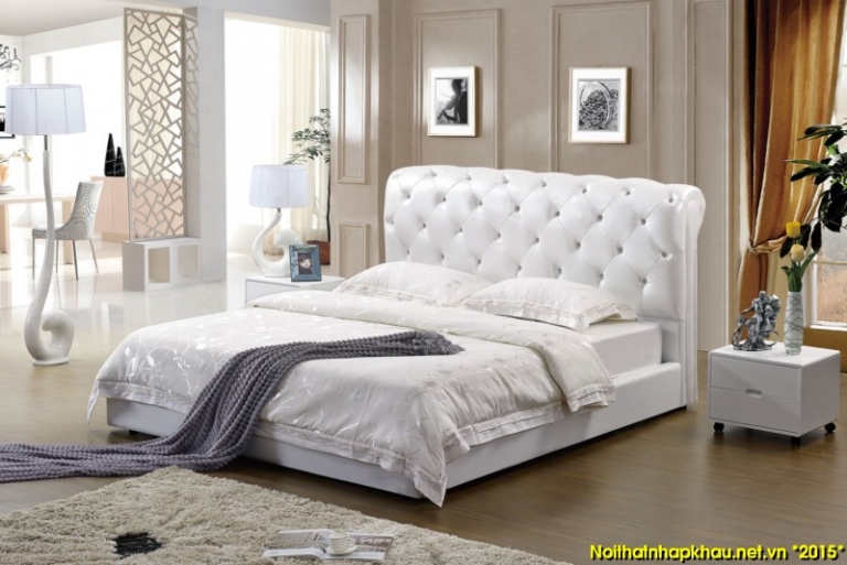 Giường da đẹp 9059