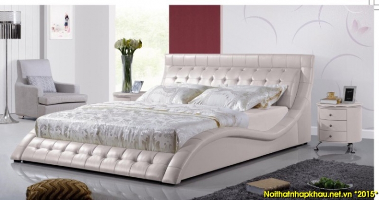 Giường da đẹp S-1017