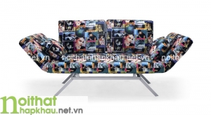 Sofa giường BK-6063-5 với họa tiết độc đáo