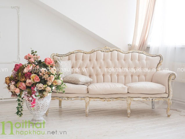 Sử dụng mẫu sofa giường thữ giãn cho phòng khách đẹp