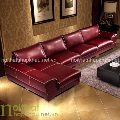 Thiết kế sofa màu đỏ trẻ trung cho phòng khách ấn tượng và cá tính nổi bật