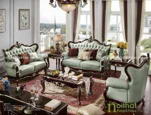 Chất liệu và màu sắc sofa cổ điển là yếu tố rất quan trọng hoàn thiện vẻ đẹp và tính ứng dụng của sản phẩm