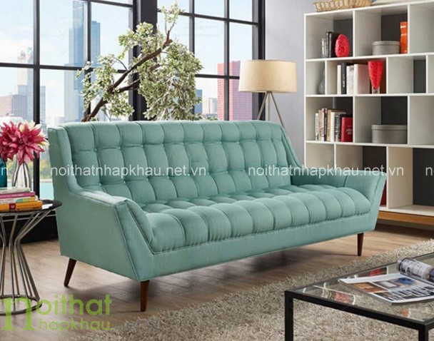 Thiết kế sofa vải đẹp thanh lịch cho phòng khách sang trọng