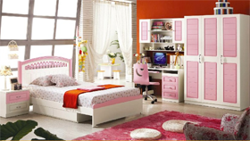 Phòng ngủ đẹp 202 Màu hồng
