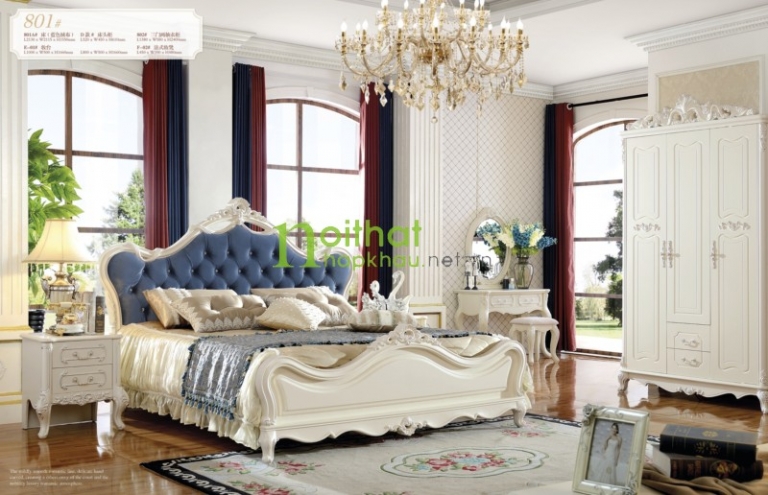 Giường ngủ đẹp 801A