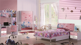 Phòng ngủ đẹp 8352-hồng