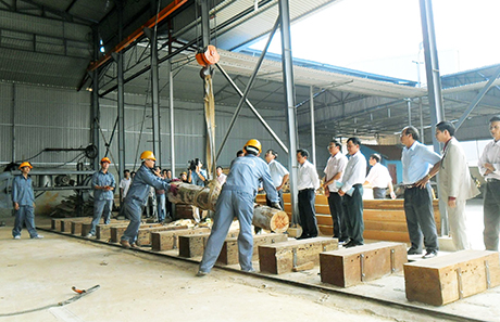 Quy trình sản xuất khung gỗ