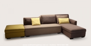 Sofa nỉ nhập khẩu 8003