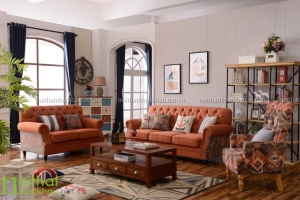 Sofa 123 tân cổ điển châu âu 3073