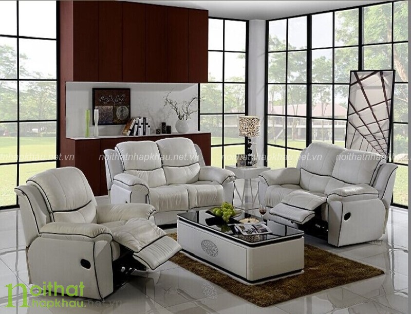 Mẫu sofa thư giãn làm sofa phòng khách cao cấp mang đến sự tiện nghi