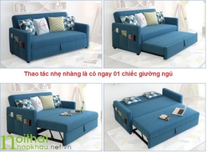 Sofa giường vải là lựa chọn của nhiều gia đình ngày nay, chúng mang vẻ đẹp thân thiện, thanh lịch và có tính thẩm mĩ cao