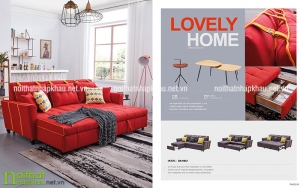 Ghế sofa giường đa năng thiết kế tiện nghi