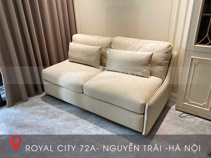 sofa giường cao cấp 307 tại Royal city Hà Nội.