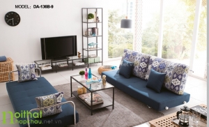 Phối cảnh sofa giường đẹp 136B trong phòng khách