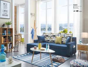 Sofa giường và bàn trà nhỏ