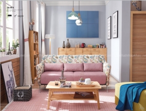 Sofa giường và bàn trà nhỏ