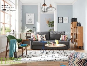 Thiết kế sofa kiêm giường ngủ khi vừa làm sofa vừa làm giường tại phòng khách