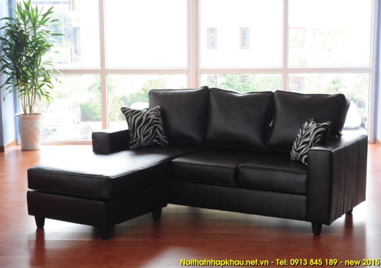 Sofa Xuất khẩu SLL05 -nâu đen