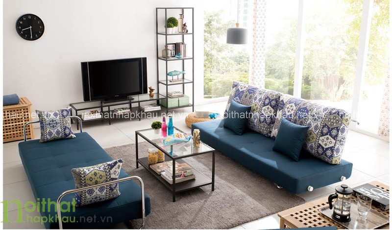 Mẫu sofa giường đa năng nhỏ gọn mang đến không gian nội thất thông minh và tiện nghi