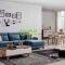 Sofa vải phong cách Bắc Âu LS-fs04