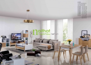 sofa vải phong cách Bắc âu LS-FS10