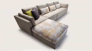 sofa nỉ góc 8022