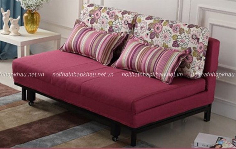 Sofa giường vải có rất nhiều màu sắc và mẫu mã đẹp